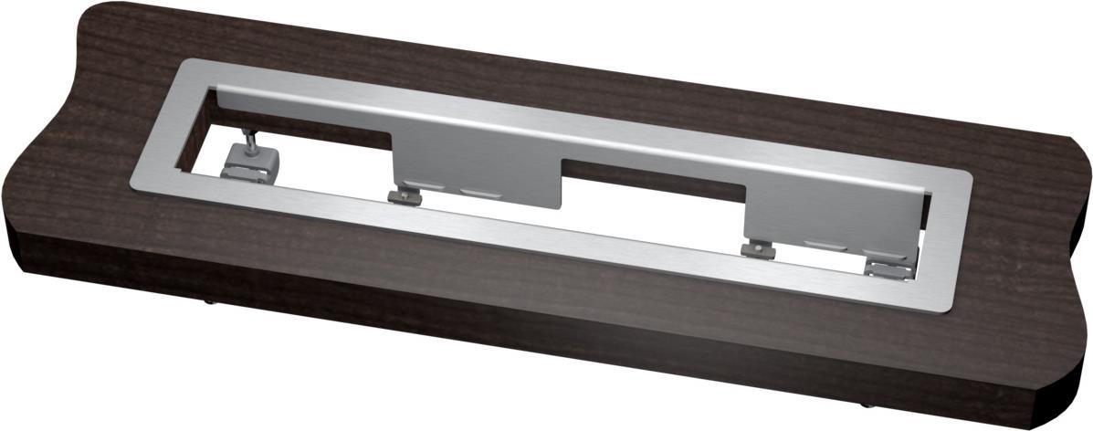 Bild von Kindermann CablePort frame, 6-fold - Rahmen für Tischanschlussfeld (7449000021)