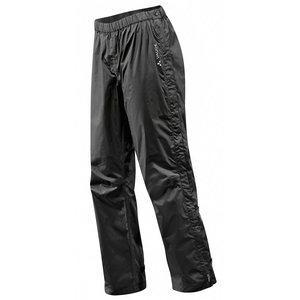 Bild von Vaude - Women's Fluid Full-Zip Pants S/S - Regenhose Gr 34 - Short schwarz