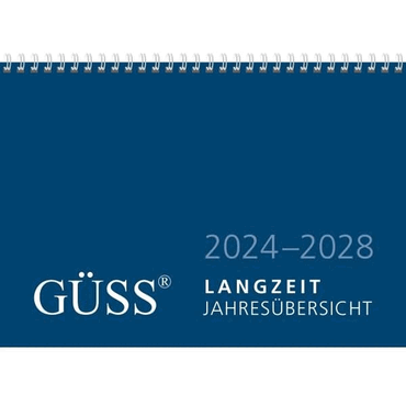 Bild von GÜSS Kalender Jahresplaner 2025 Güss Langzeit-A4 5 Jahre