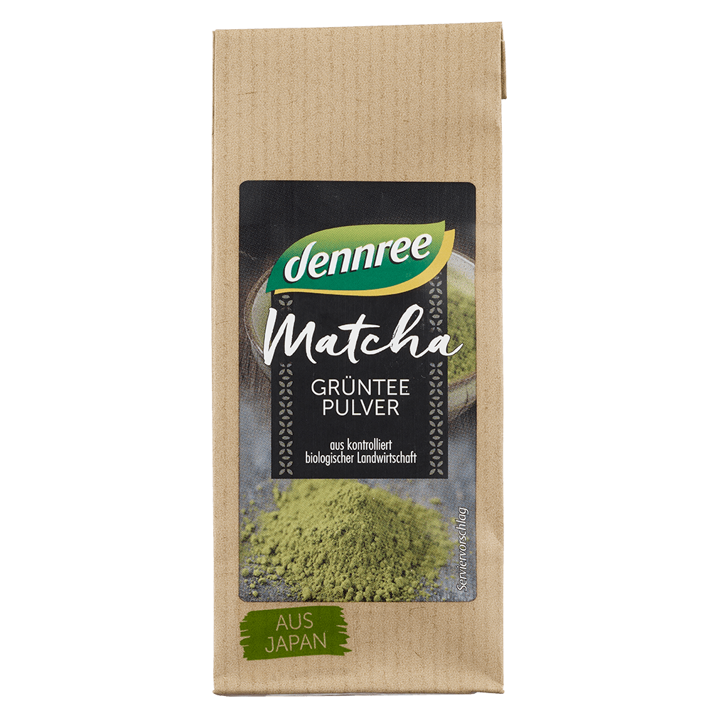 Bild von Dennree Bio Matcha Grüntee Pulver 1er Pack (1 x 30 g)