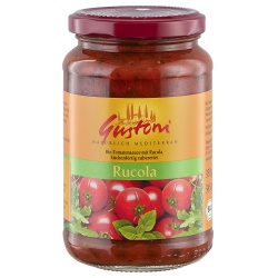 Bild von Gustoni Rucola, Tomatensauce mit Rucola, 350 gr Gl