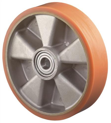 Bild von BS Rollen, Möbelrollen, Ersatzrad Rad-Ø 80 mm Tragfähigkeit 120 kg Guss-Polyurethan Achs-Ø 12 mm Nabenlänge 20 mm