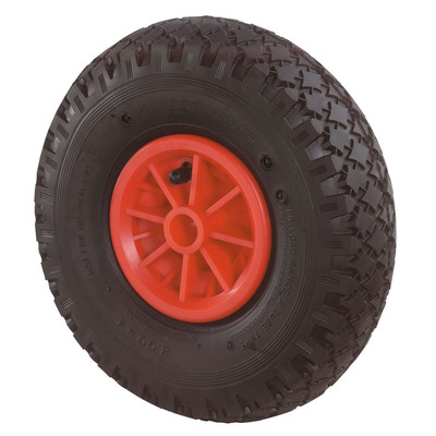 Bild von BS ROLLEN - Luftrad, Ø 180 mm, Radbreite 45 mm, Tragkraft 60 kg, Achsbohrung 20 mm, Nabenlän