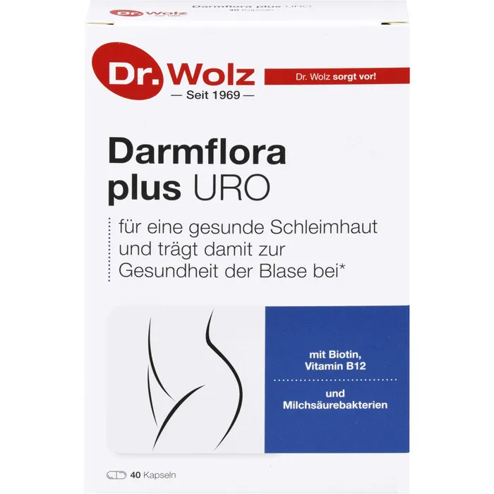 Bild von Darmflora Plus Uro Kapseln 40 Stk - Nahrungsergänzungsmittel