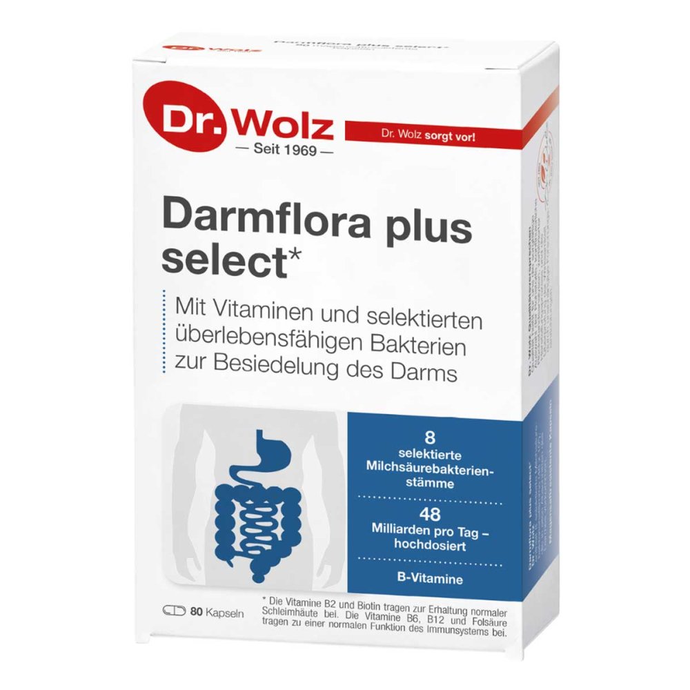 Bild von Darmflora Plus Select 80 Kapseln - Nahrungsergänzungsmittel