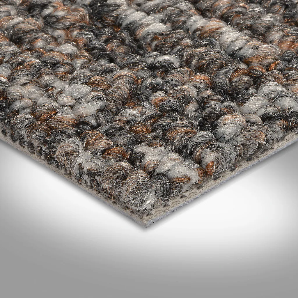 Bild von Bodenmeister Teppichboden "Alaska, Schlinge - meliert", rechteckig, 8,5 mm Höhe, Wohnzimmer, Kinderzimmer, Schlafzimmer, Breite 200/300/400/500 cm