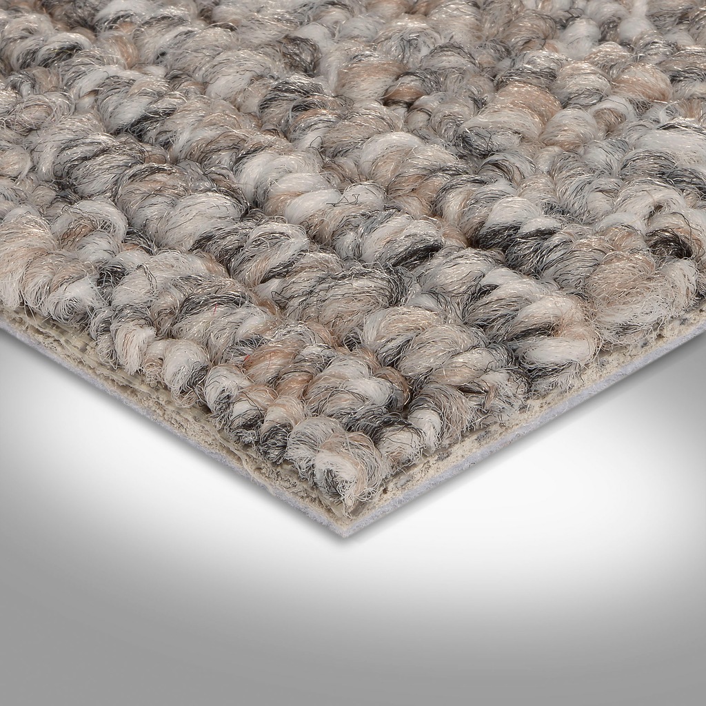 Bild von Bodenmeister Teppichboden "Alaska, Schlinge - meliert", rechteckig, 8,5 mm Höhe, Wohnzimmer, Kinderzimmer, Schlafzimmer, Breite 200/300/400/500 cm