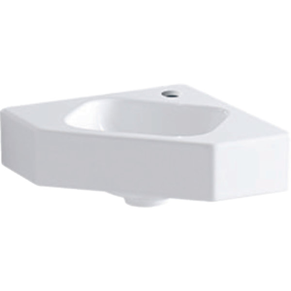 Bild von Geberit, Waschbecken, Eckhandwaschbecken iCon Schenkel 33 cm wei 124729000 (330 mm, 330 mm)