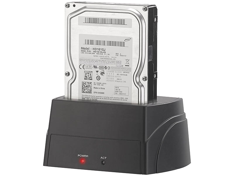 Bild von USB-3.0-Dockingstation für alle SATA-Festplatten mit 2,5 und 3,5