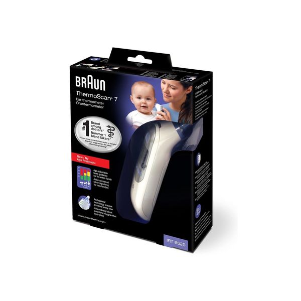 Bild von Braun IRT 6520 ThermoScan 7 MNLA Infrarot Ohr-Thermometer