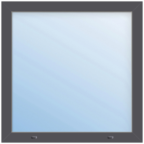 Bild von Meeth Wohnraumfenster »77/3 MD«, Gesamtbreite x Gesamthöhe: 55 x 120 cm, Festelement - schwarz