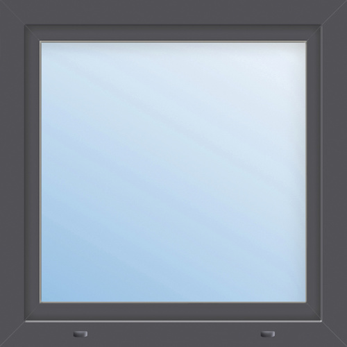 Bild von Meeth Wohnraumfenster »77/3 MD«, Gesamtbreite x Gesamthöhe: 60 x 55 cm, 1-flügelig, Dreh-Kipp - schwarz