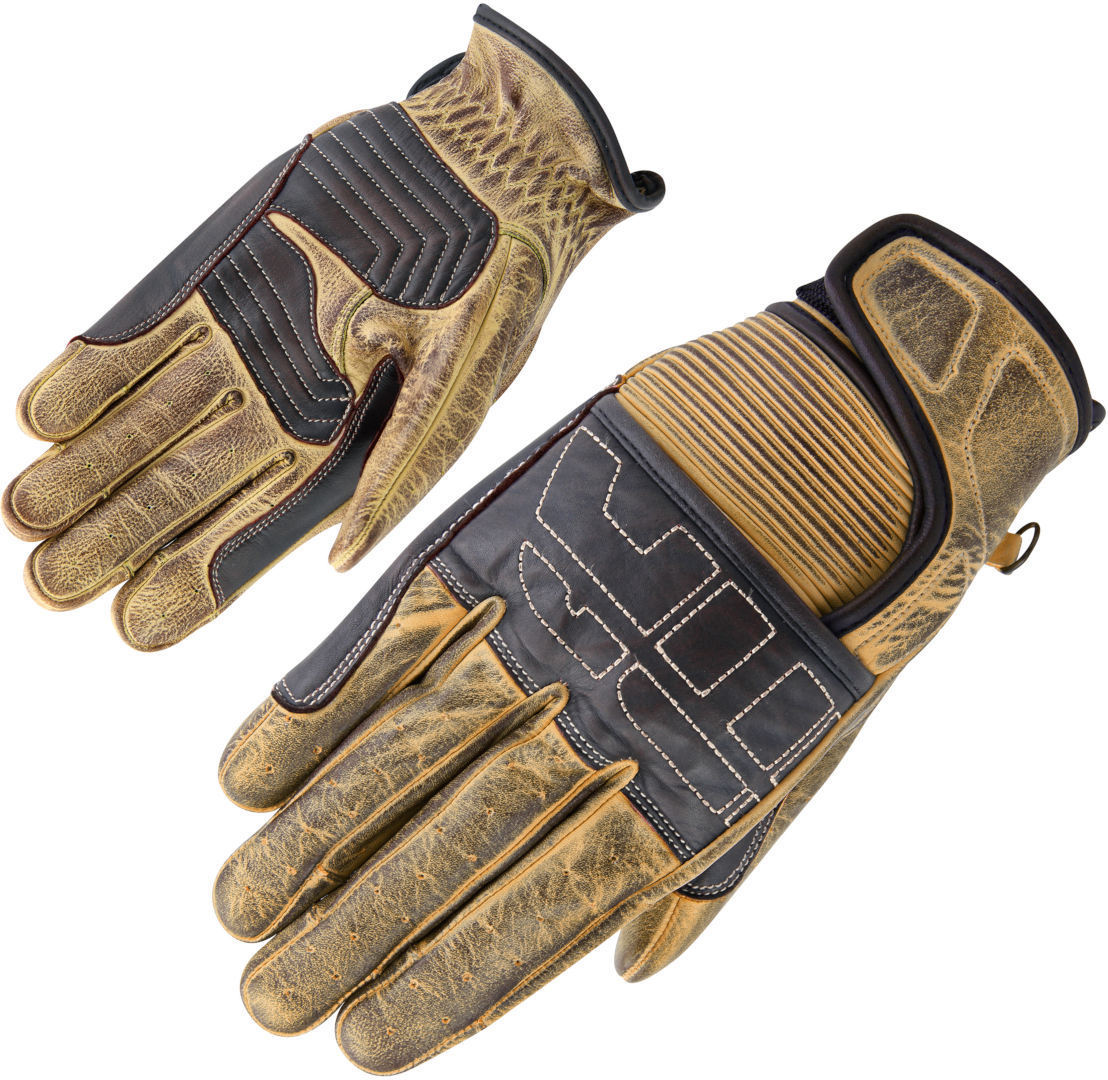 Bild von Orina Java Motorradhandschuhe, schwarz-braun-beige, Größe M L für Männer