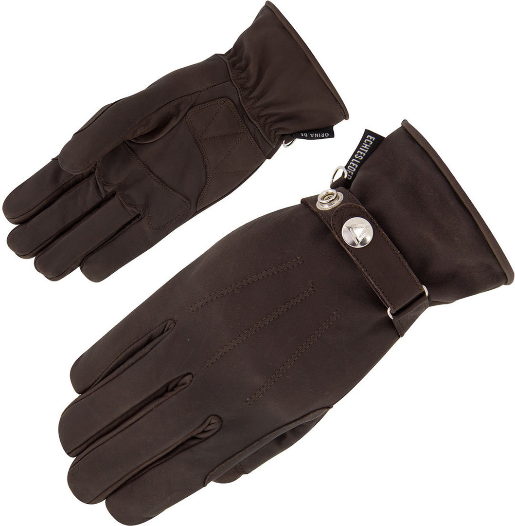 Bild von Orina Classic II Motorradhandschuhe, braun, Größe S für Männer