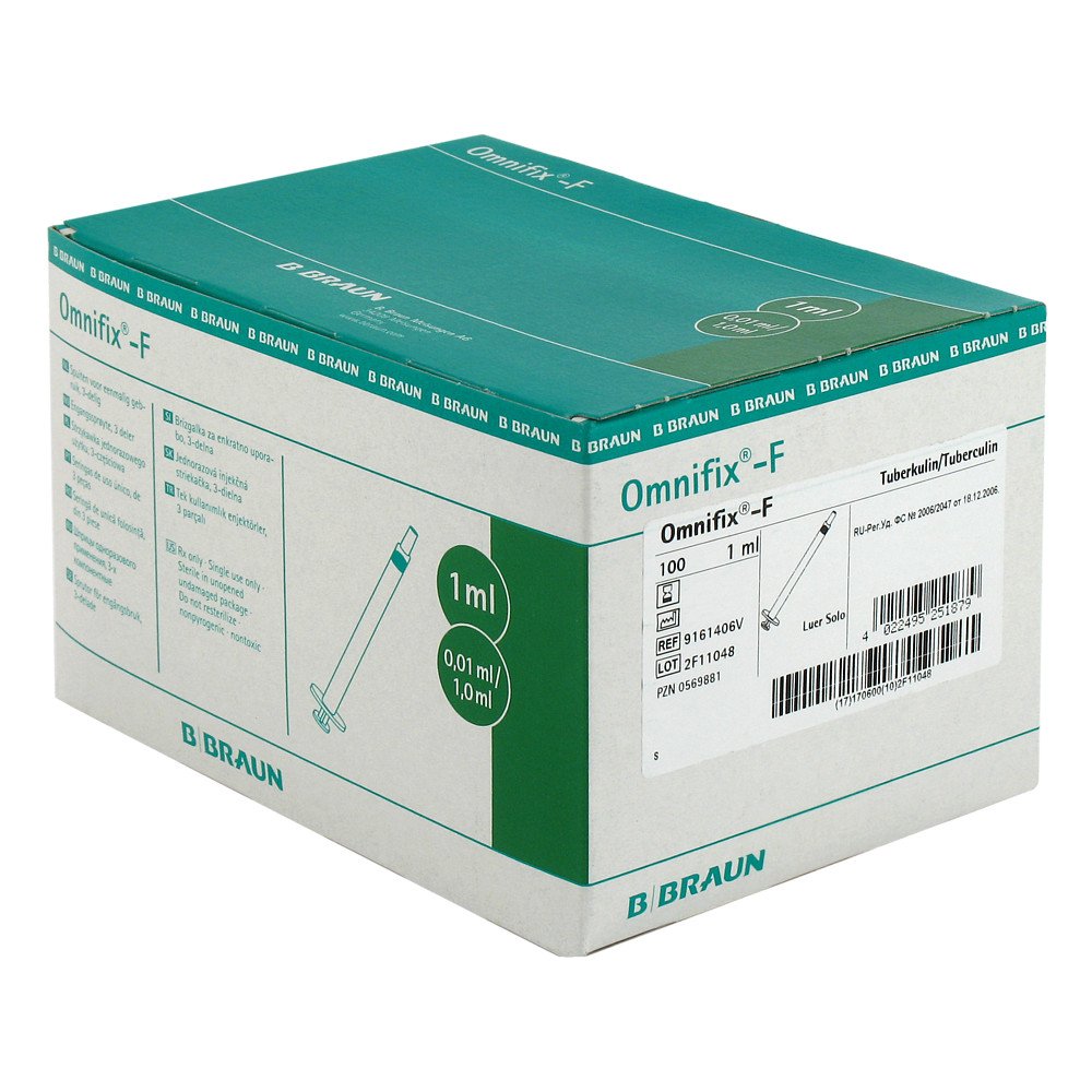 Bild von B. Braun Omnifix F solo Spritzen (100 x 1 ml)