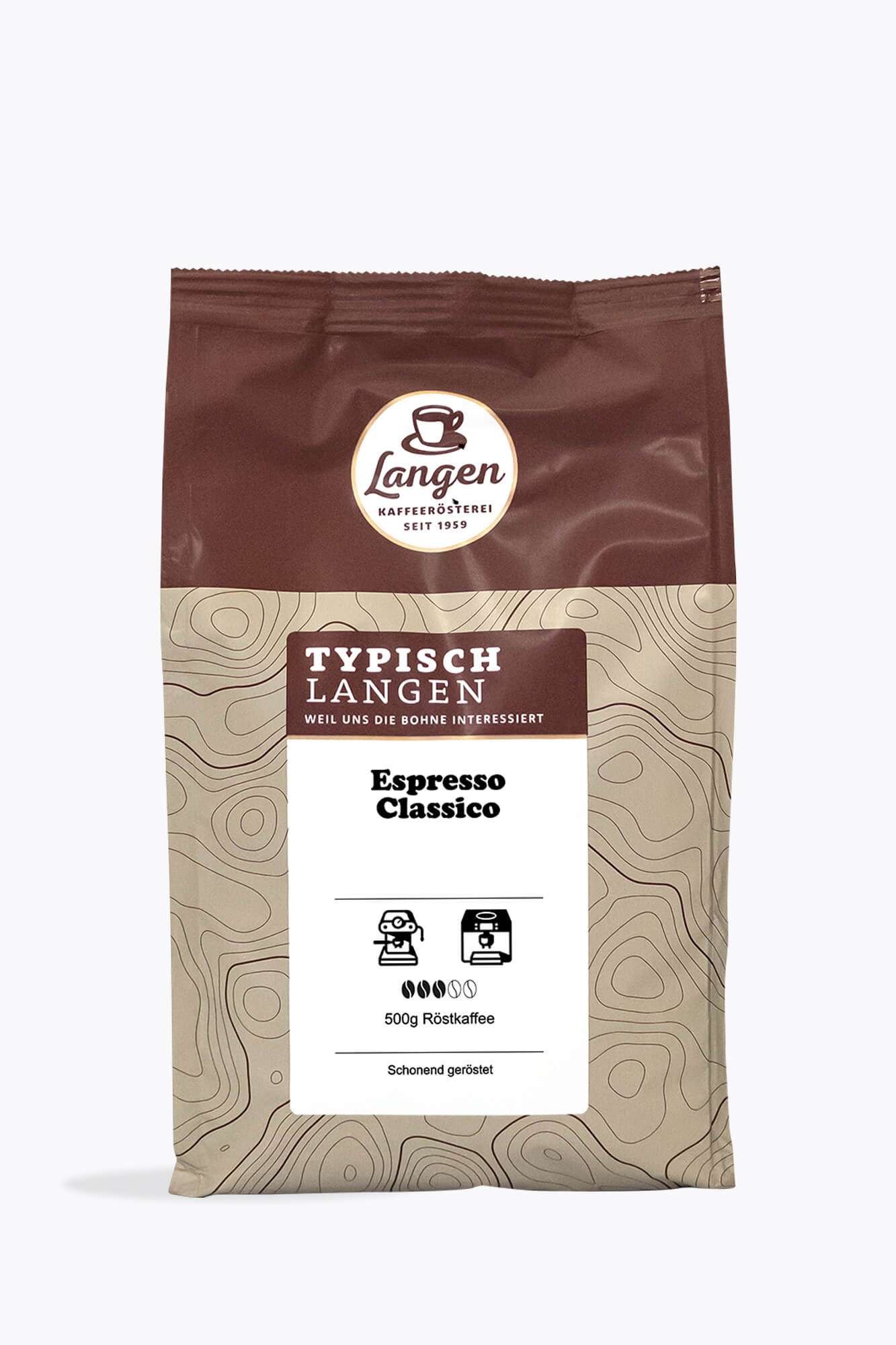 Bild von Langen Kaffee Espresso Classico 500g