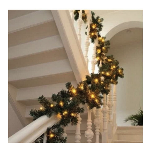 Bild von FHS LED-Girlande Tannengirlande 5m mit 80 warmweißen LEDs
