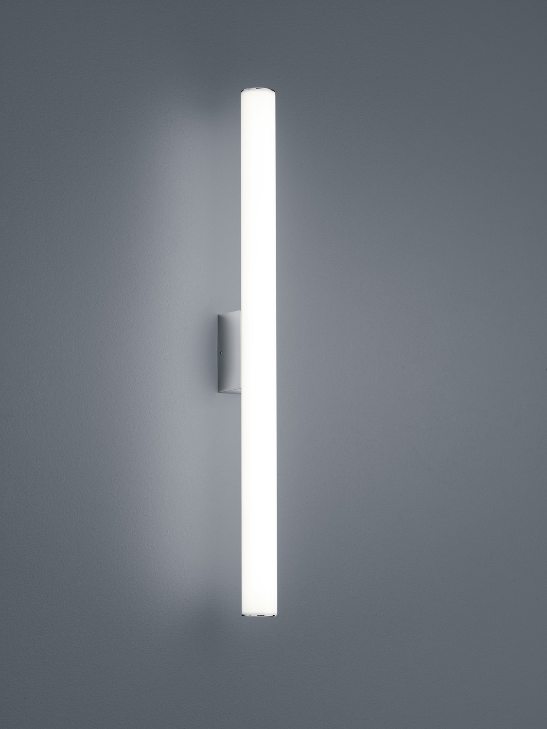 Bild von Helestra LED Wandleuchte Loom, Farbe: Chrom, Länge: 600 mm, Leuchtmittel enthalten: Ja, fest verbaut, LED,, Warmweiß