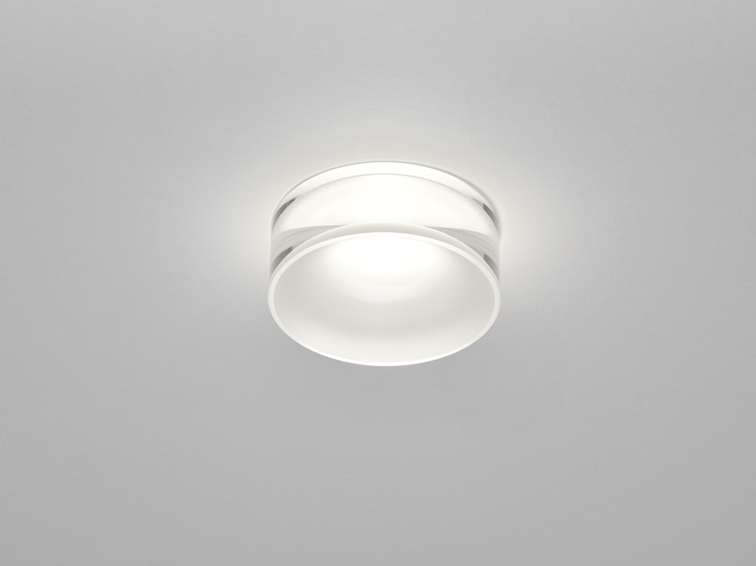 Bild von Helestra LED Deckeneinbaustrahler Ska weiß/transparent-satiniert (15/2012.00)