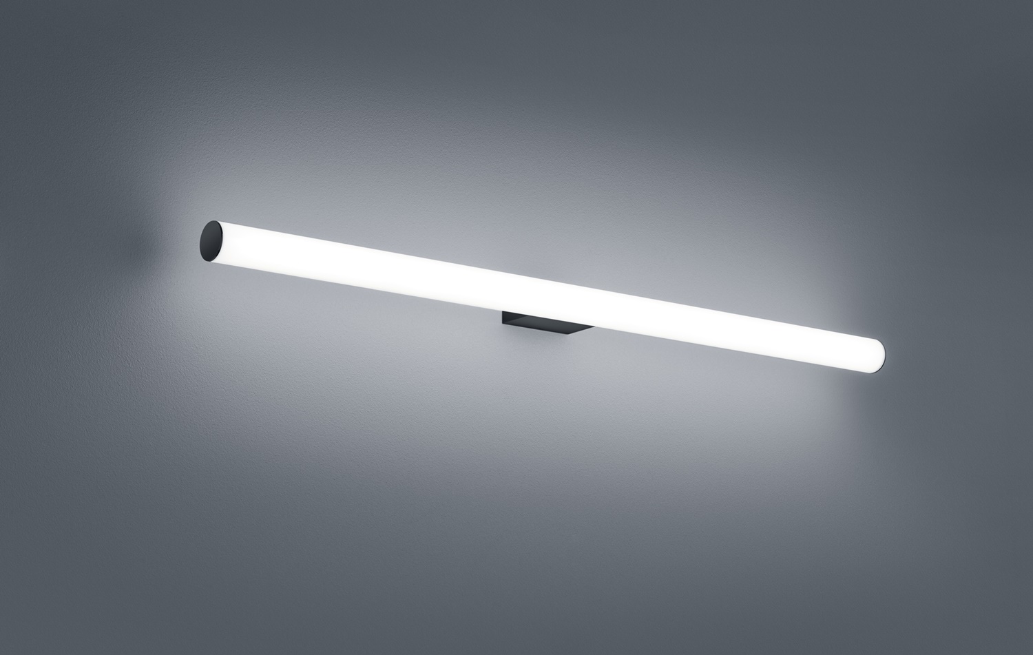 Bild von Helestra LED Wandleuchte Loom, Farbe: Schwarz-matt, Länge: 900 mm, Leuchtmittel enthalten: Ja, fest verbaut, LED,, Warmweiß