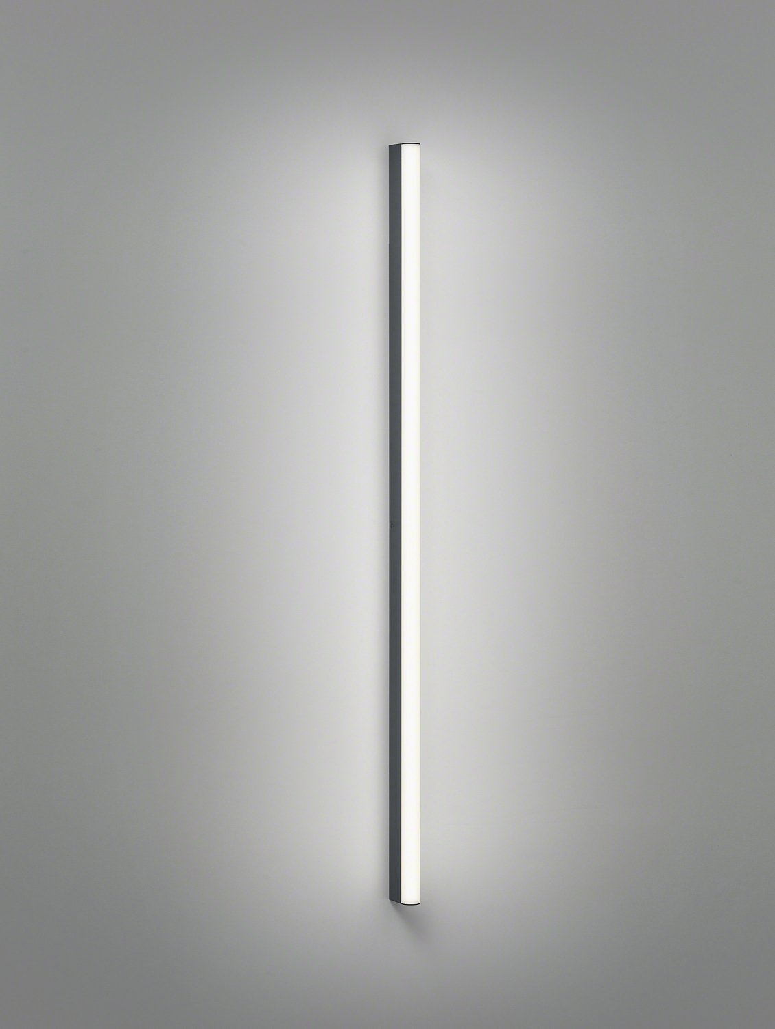 Bild von Helestra LED Wandleuchte PONTO-S, Farbe: Schwarz-matt, Länge: 1200 mm, Ja, fest verbaut, Warmweiß