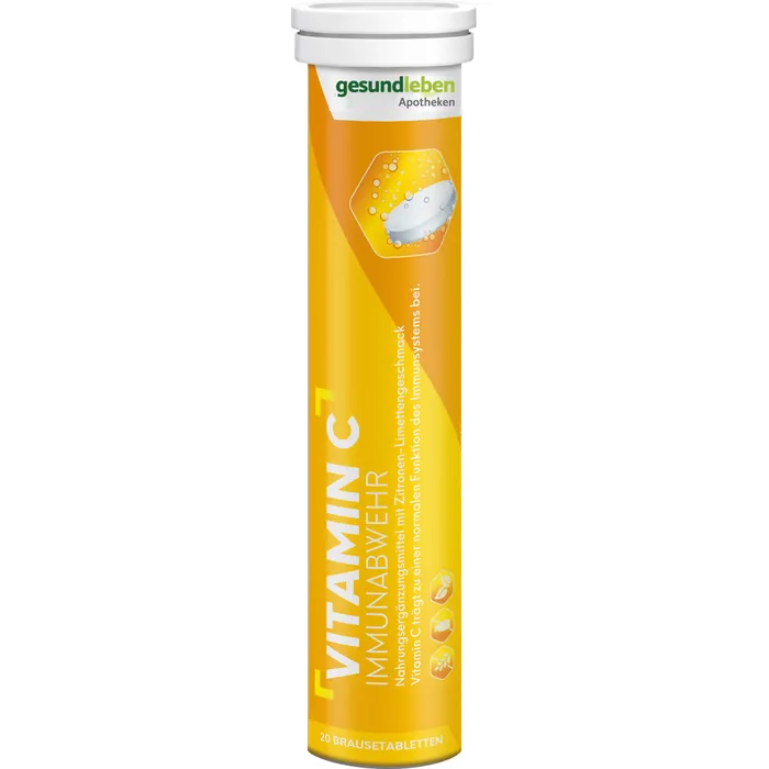 Bild von Gesund Leben Vitamin C 20 Brausetabletten - Nahrungsergänzungsmittel