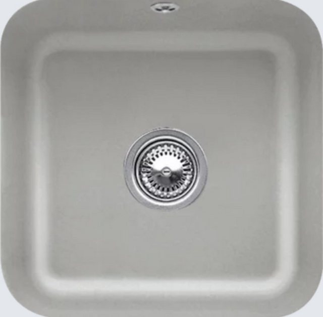 Bild von Villeroy & Boch Küchenspüle 6703 02 KD, Quadratisch, 44.5/20 cm, Unterbauspülung, Geschmacksmuster geschützt