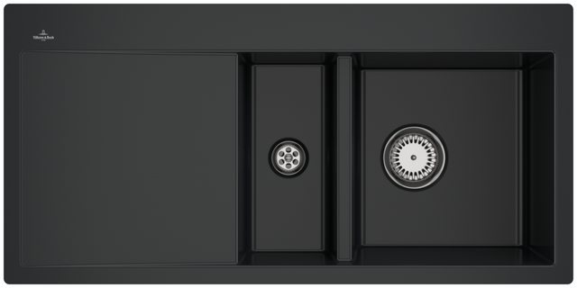 Bild von Villeroy & Boch Einbauspüle Keramikspüle 67121FS5, Subway 60 flat - Spüle