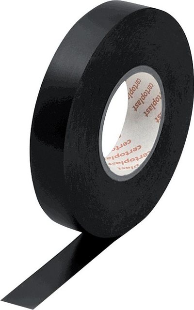 Bild von Certoplast, Klebeband, Elektro-Isolierband schwarz 10m x 19mm (19 mm)
