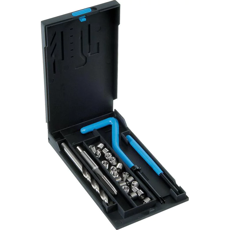 Bild von Völkel, Gewindeschneider + Gewindebohrer, Gewinde-Reparatur-Stz. M16 V-Coil
