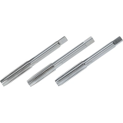 Bild von VÖLKEL - Handgewindebohrer 3-teilig Satz HSS-G, JIS B-4430, W 1/4"
