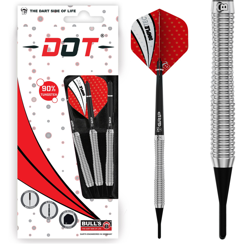 Bild von BULLS Dartpfeil Dot D2 90% Tungsten Soft Dart
