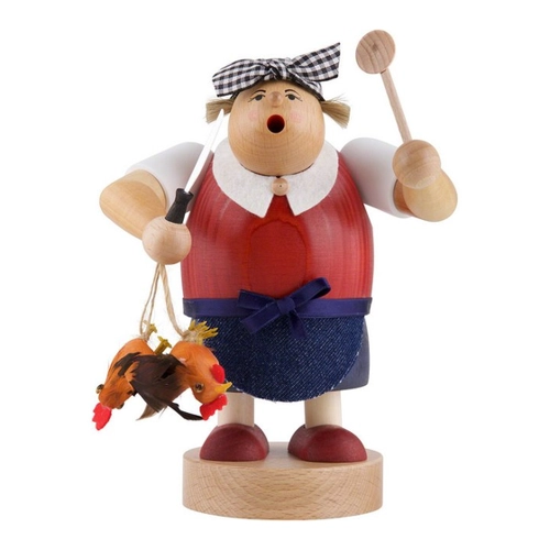 Bild von KWO Räuchermännchen Witwe Bolte – Traditionelle Holzkunst aus dem Erzgebirge