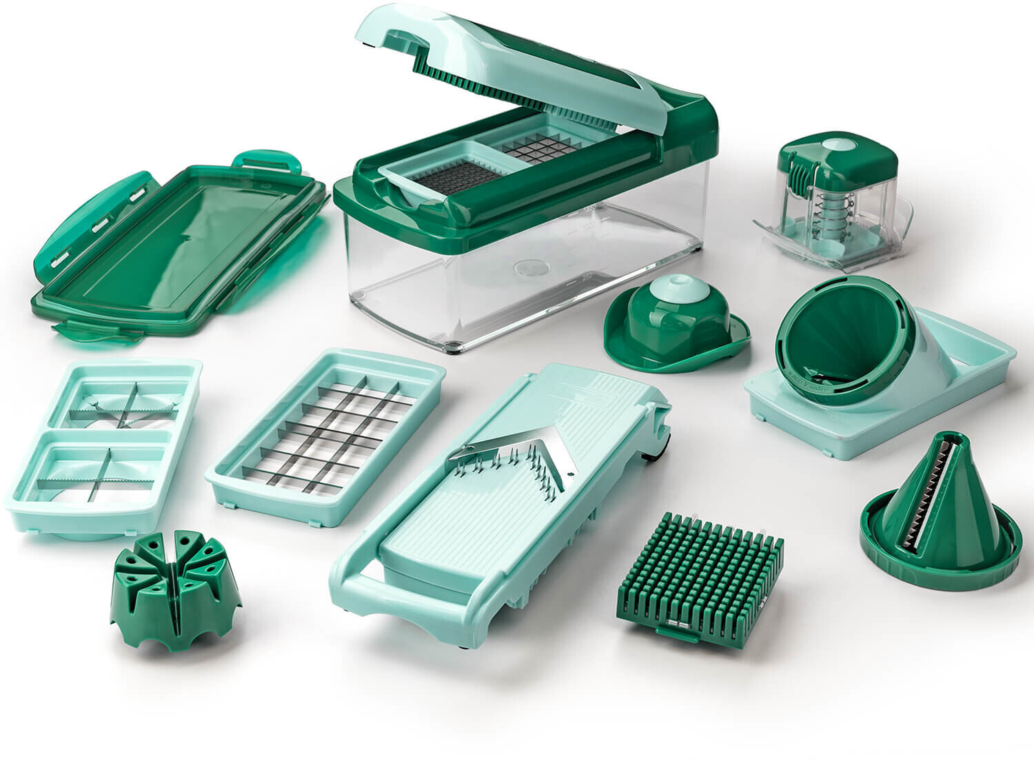 Bild von Genius Nicer Dicer Fusion Smart 16 tlg. grün