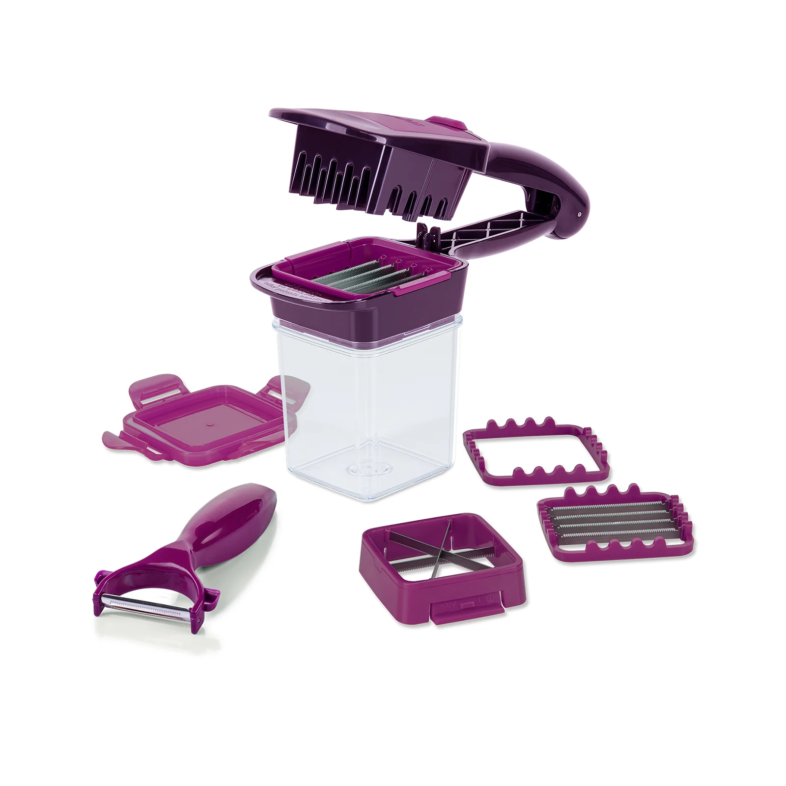 Bild von Genius Gemüseschneider Nicer Dicer Quick XXL Set 8-tlg.