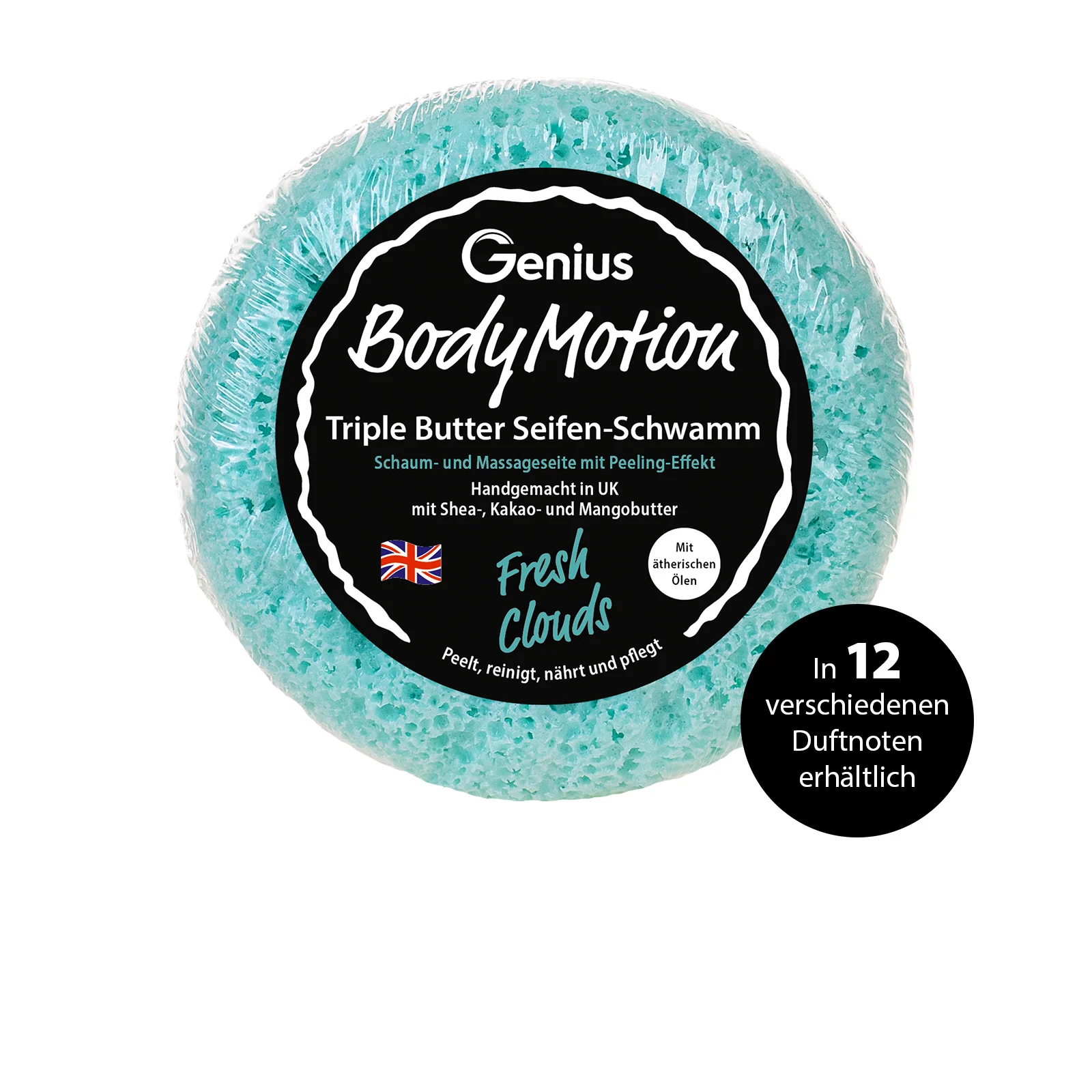 Bild von Genius Body Motion Triple Butter Seifen-Schwamm