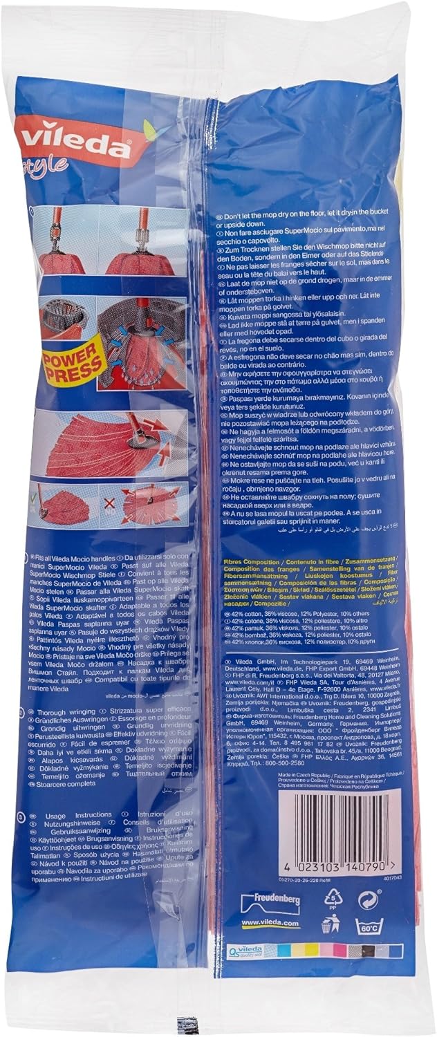 Bild von Vileda SuperMocio Style Wischmop Ersatz, 1