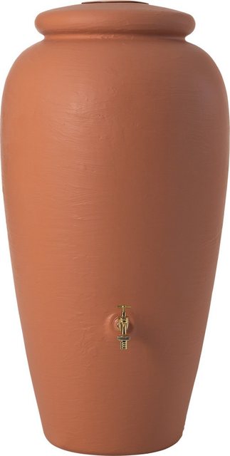 Bild von Garantia Regenwassertank Amphore 240 l Terrakotta Ø 59 cm