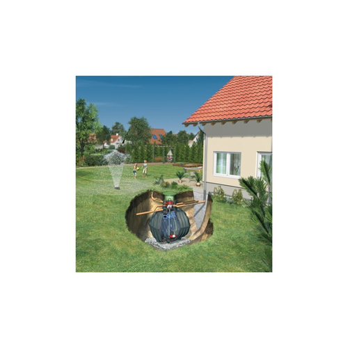 Bild von GRAF Carat Komfort Gartenanlage Zisterne Regenwassertank, 13000 L, begehbar