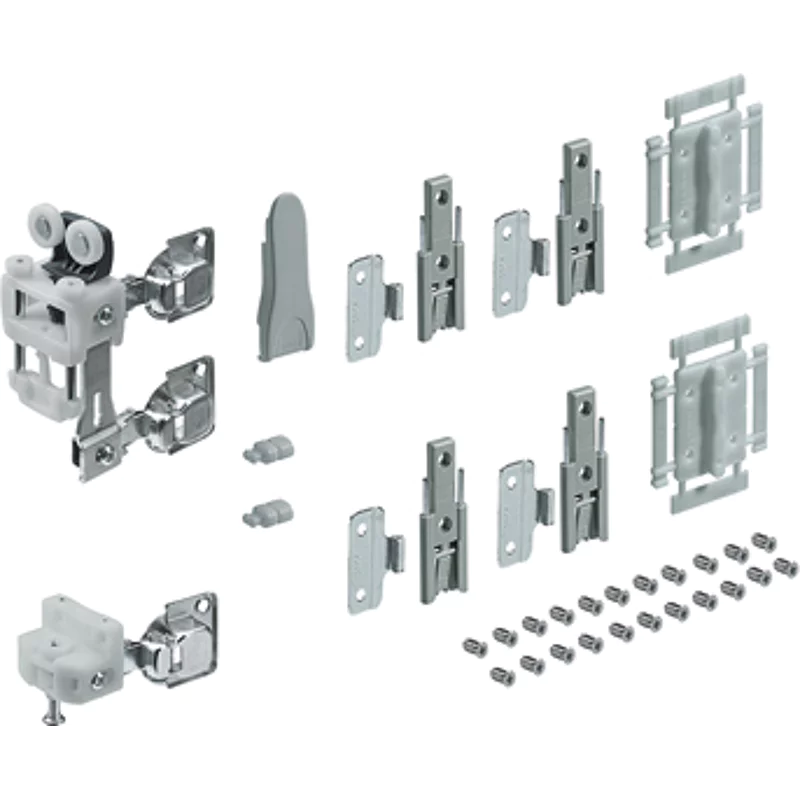 Bild von WingLne L Beschlagset max. TÃ¼rflÃ¼gelgewicht 25kg ohne SchLeÃautomatik 600mm L