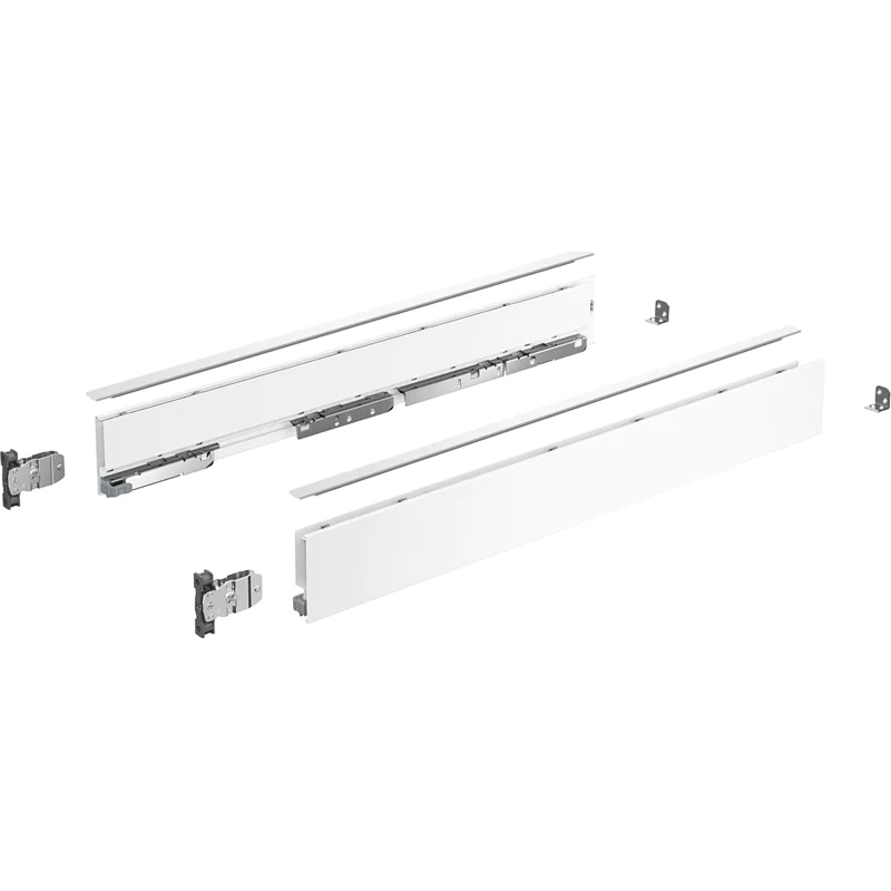 Bild von Hettich AvanTech YOU Set Zarge, Höhe 77 mm x NL 400 mm, weiß, links und rechts