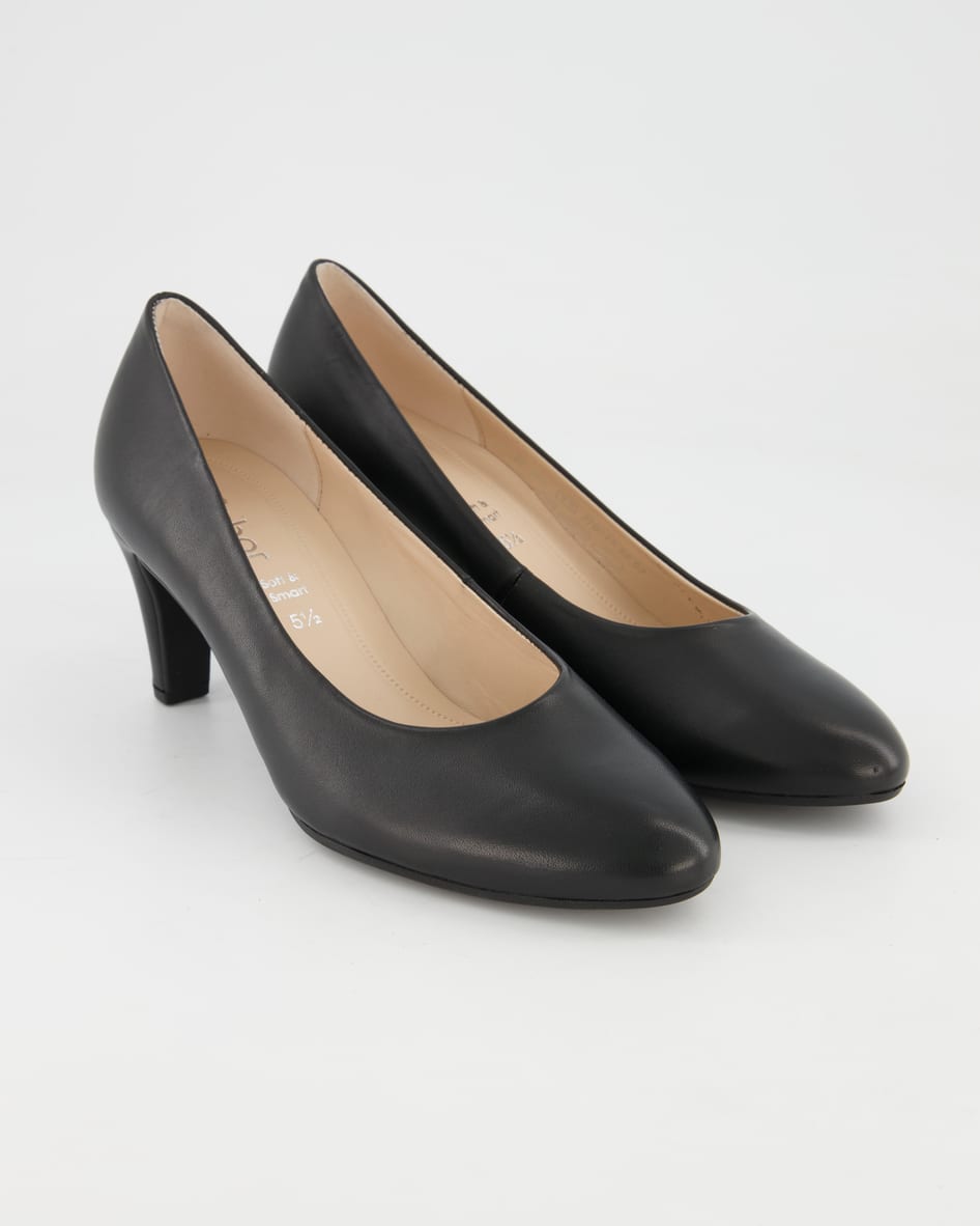 Bild von Gabor Schuhe - 21.410.27 Leder (Schwarz, Gr. 4)