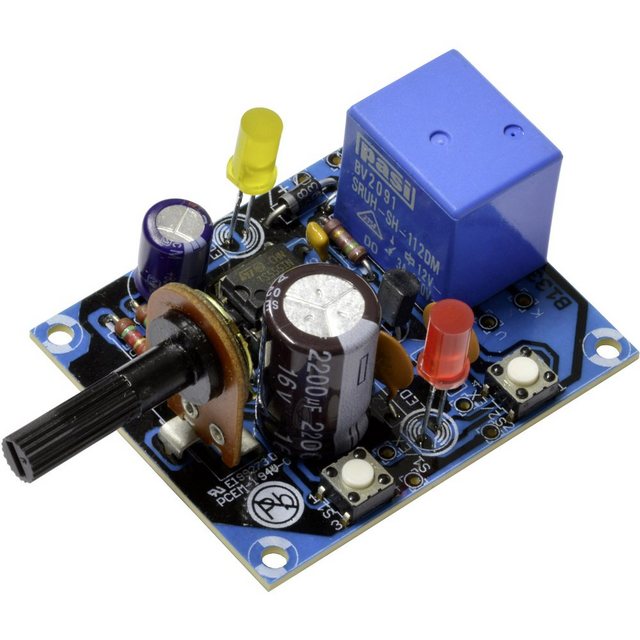 Bild von Kemo Relais-Modul Kemo B133 Präzisions-Timer Bausatz 12 V/DC