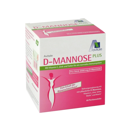 Bild von D-Mannose Plus 2000 mg mit Vitamine und Mineralstoffe Sticks