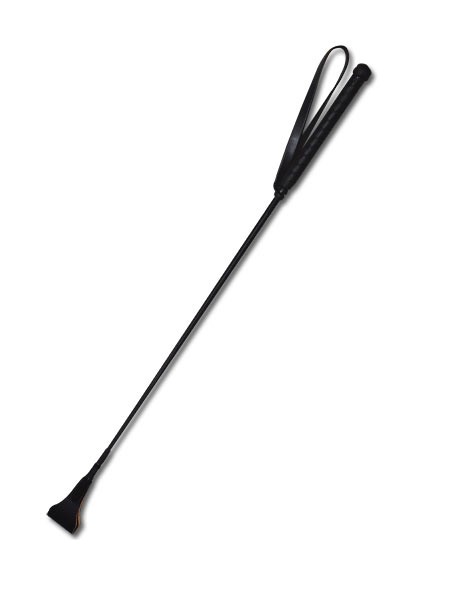 Bild von Gerte mit Lederlasche, schwarz