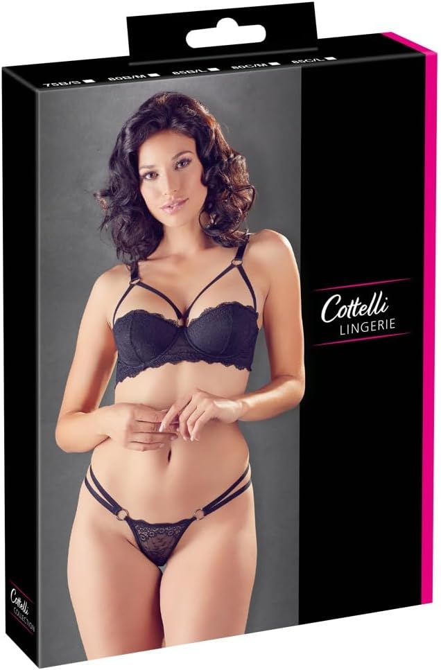 Bild von Cottelli LINGERIE BH Set-22137291321 BH Set Schwarz M