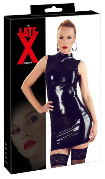 Bild von Kleid aus Naturlatex mit kleinem Stehkragen