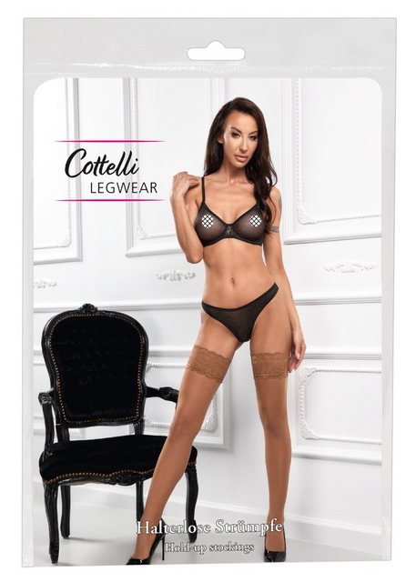 Bild von Cottelli LEGWEAR Halterlose Feinstrümpfe Cottelli LEGWEAR - Halterlose Strümpfe - (2,3,4,5)