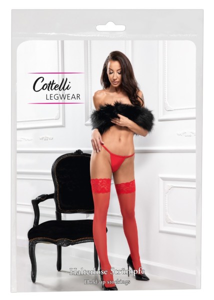 Bild von Cottelli LEGWEAR Halterlose Feinstrümpfe Cottelli LEGWEAR - Halterlose Strümpfe - (2,3,4,5)