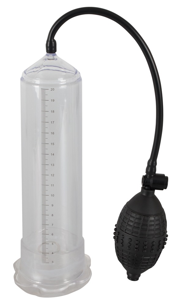Bild von You2Toys Mister Boner Starters - Penispumpe mit transparenter Sleeve für ihn, Vakuumpumpe zur Stimulation und Training für ihn, transparent